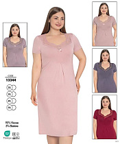 Ночнушка Cotpark 13344 pink - делук