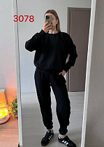 Костюм Спорт Fsn 3078 black - делук
