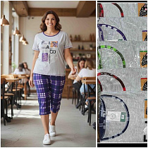 Пижама Homewear A05 mix - делук