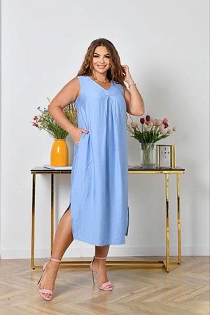 Сарафан Arina 1627 l.blue - делук