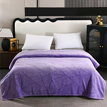 Плед в сумках пухнастик 003-34-50 violet - делук