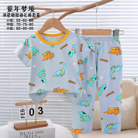 Пижама Fili Kids FK1959 grey - делук