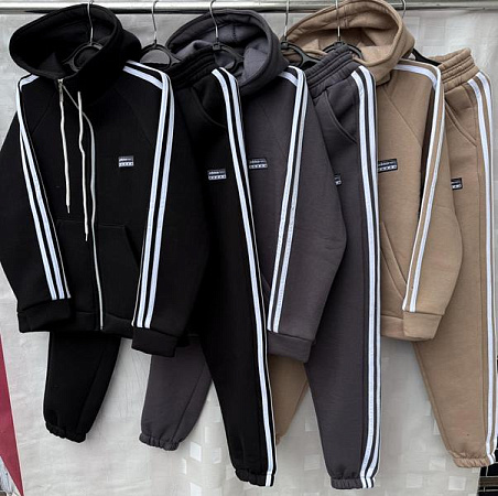 Костюм Спорт Shon S1786 black - делук