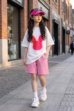 Костюм Delfinka C033 pink - делук