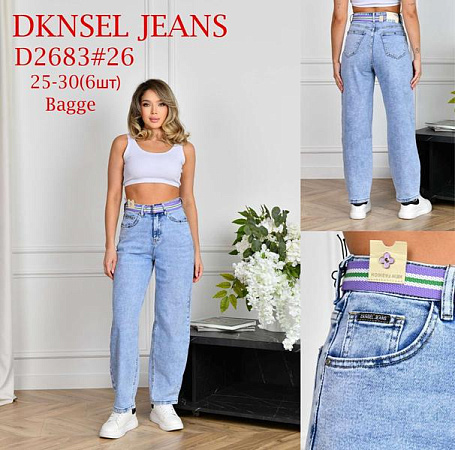 Джинсы Dknsel D2683 l.blue - делук
