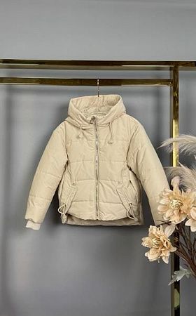 Куртка Delfinka YS68 beige - делук