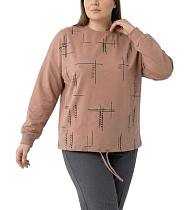 Свитер Fsn 6508 brown - делук