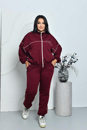 Костюм Спорт Azna Д199 wine - делук