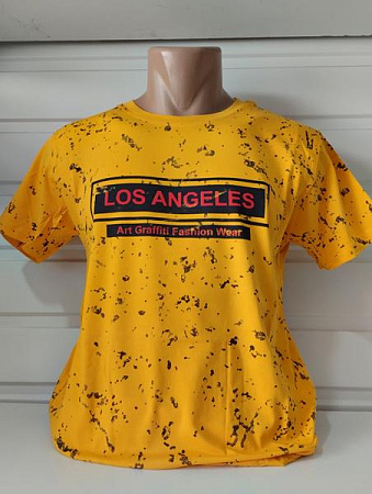 Футболка Panda 1790 yellow - делук