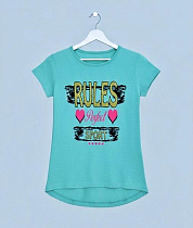 Футболка Dino DN570 l.blue - делук