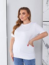 Футболка Lelis 1002 white - делук