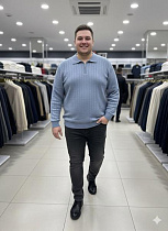 Свитер Moranny 73532-1 grey - делук