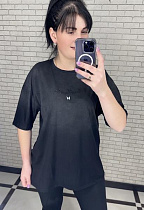 Футболка Levisha 250107 black - делук