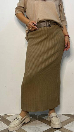 Юбка Kosta 2561-90 khaki - делук