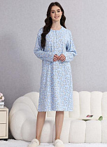 Ночнушка Romeo Life RL767 l.blue - делук