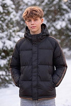 Куртка Delfinka 26345 black - делук