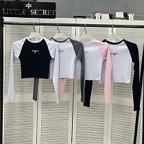 Топ Little Secret 400580 white-black - делук