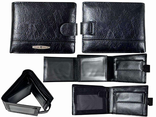 Кошелек Trendshop 11-V538-3 black - делук