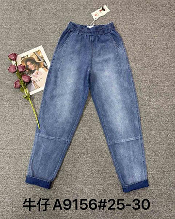 Джинсы Immei A9156 l.blue - делук