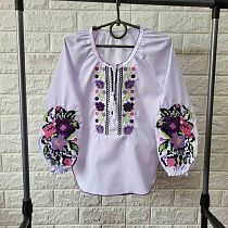 Вышиванка Proschenko PR261 white - делук
