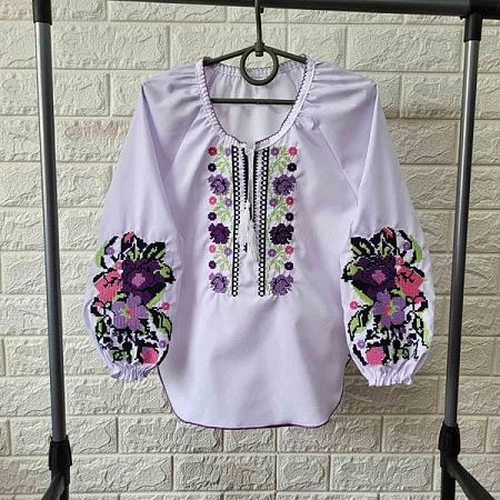 Вышиванка Proschenko PR261 white - делук