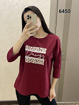 Свитер Fsn 6450 wine - делук