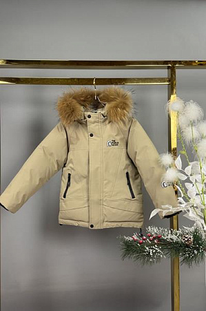 Куртка Delfinka 25009 beige - делук