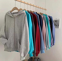 Кофта Спорт Modnulya 052 l.grey - делук