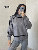 Свитер Fsn 3058 grey - делук