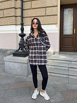 Рубашка Arina 2482 black - делук