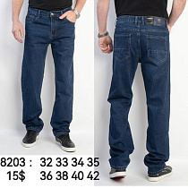Джинсы God Baron 8203-1 blue - делук