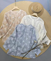 Рубашка Divo D568 beige - делук