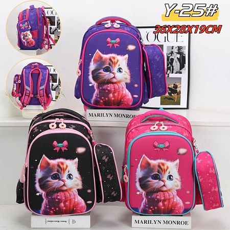 Рюкзак Candy Bags Y25 black - делук