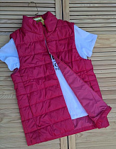 Жилетка Sport Style 01 wine - делук