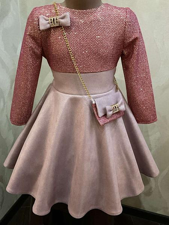 Платье Safi M247 pink - делук