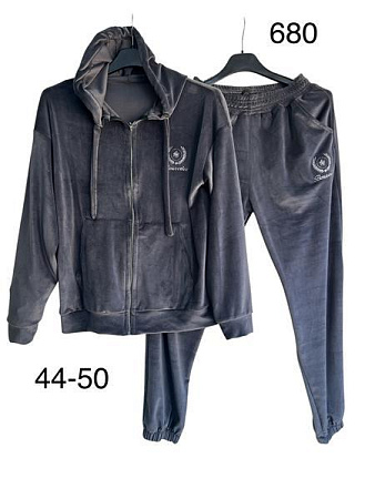 Костюм Спорт Tran TR1463 grey - делук
