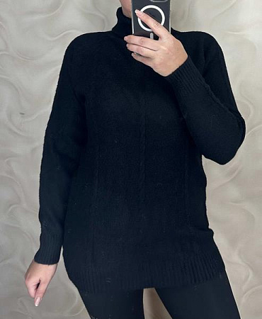 Свитер Levisha 25417 black - делук