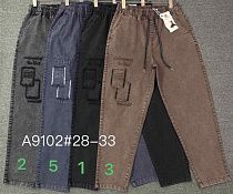 Штаны Immei A9102-5 blue - делук
