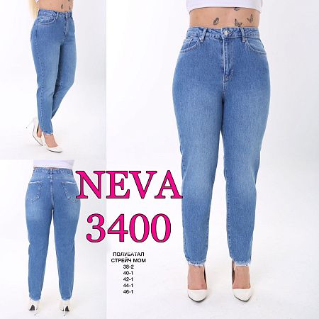 Джинсы Ruxa 3400 l.blue - делук