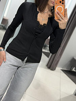 Свитер Comod 8770 black - делук