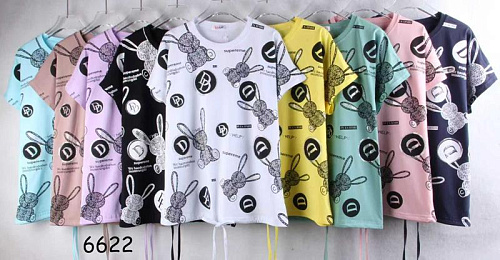 Футболка Jjf 6622 mix - делук