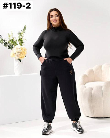 Штаны Спорт Bat 119-2 black - делук