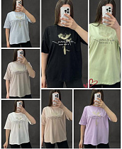 Футболка Elena&Vika 25032 l.beige - делук