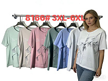 Футболка Dgmd 8166 pink - делук