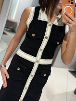 Платье Comod 69335 black - делук