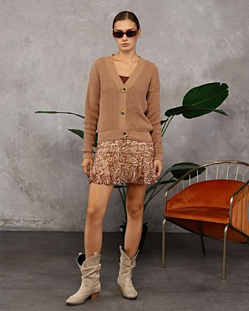 Кардиган Liza Brend 009 l.brown - делук