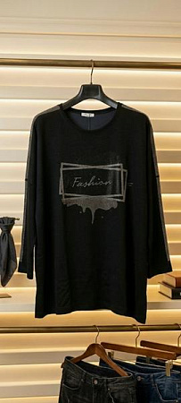 Свитер Julia JL1053 black - делук