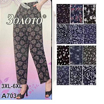 Штаны Аня A703-1 mix - делук