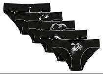 Трусы Disneyopt Kids 5171RM black (8-9) - делук