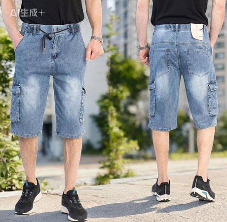 Шорты Lili 19187 l.blue - делук